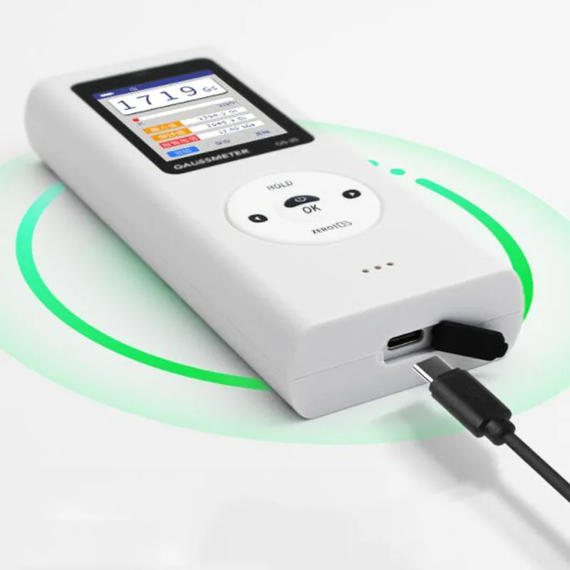 

0-25000GS Hall sensor digital Tesla instrument，Handheld magnetic induction intensity detector