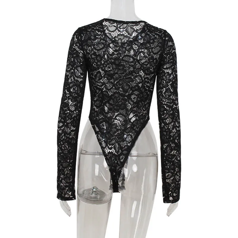 مثير المرأة الدانتيل الجاكار منظور سليم كم طويل التوابل الفتيات المرأة نيسيي 2026 موضة الشارع الاتجاه ربيع منتج جديد