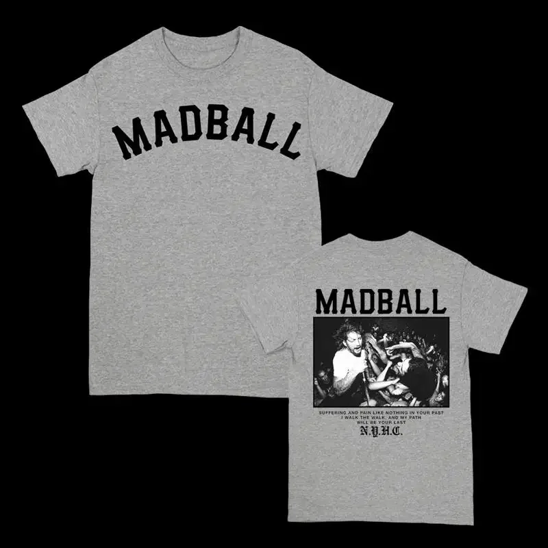 Madball band 2 sides GRAY T shirt short sleeve All sizes 1T282
