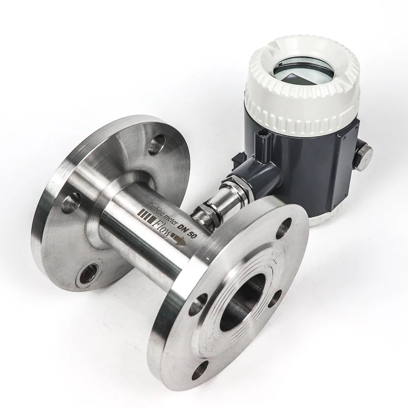 

High Precision Factory Price OEM Dn80 4-20mA RS485 Customizable Turbine Flowmeter with Flange Connection for Liquid