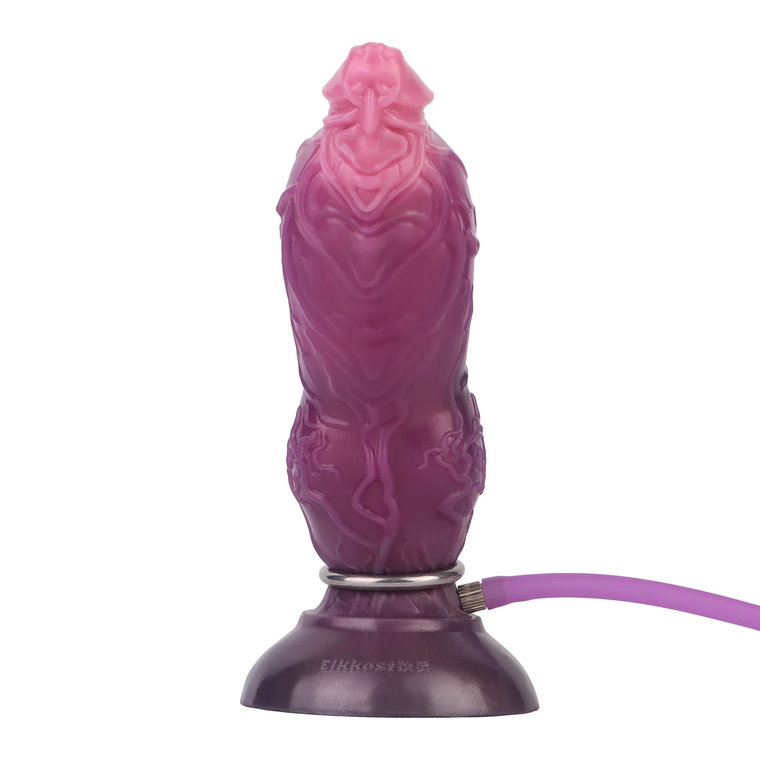 ELKKOST Anal Dilator With Sucker XXL Large Fantasy Inflatatable Dildo Silicone Butt plug Enlarger Adult Masturbator Stimulate 5