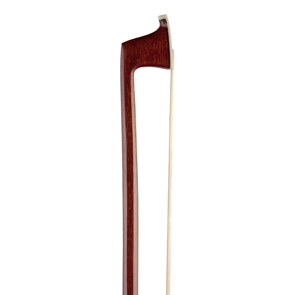 AUSSEHEN 4/4 3/4 1/2 1/4 1/8 Violine Bogen Pernambuco Bogen Stick Schwarz Ebenholz Frosch Und Schachtelhalm Bogen Haar Gute Balance echten Pferd Haar