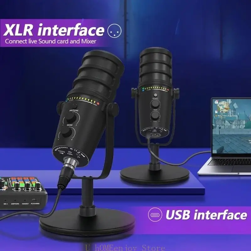 

B0KF Professional Studio Quality Dynamic Microphone with Noise Reductions Features