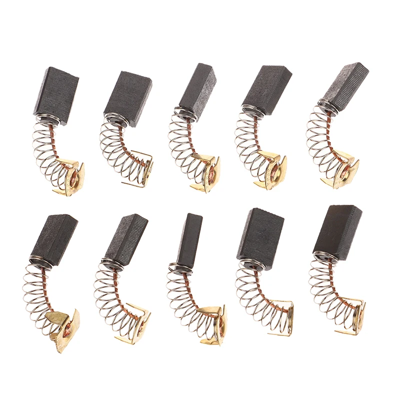 ●10Pcs 5*11*18mm Motor Carbon Brush 303 Cutting Polishing Machine Accessories Electric Tool Carbon Brush