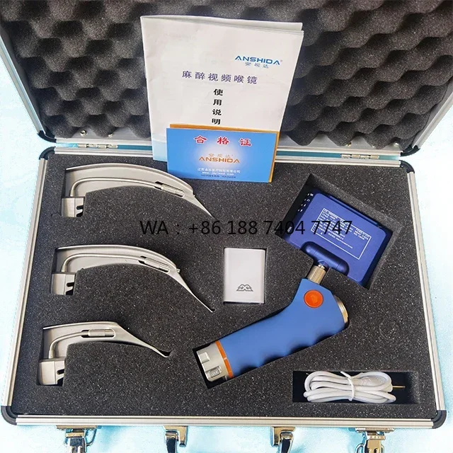 Medical LED Portable Video Laryngoscope Making The Difficult Airway Easy And Quick For Intubation