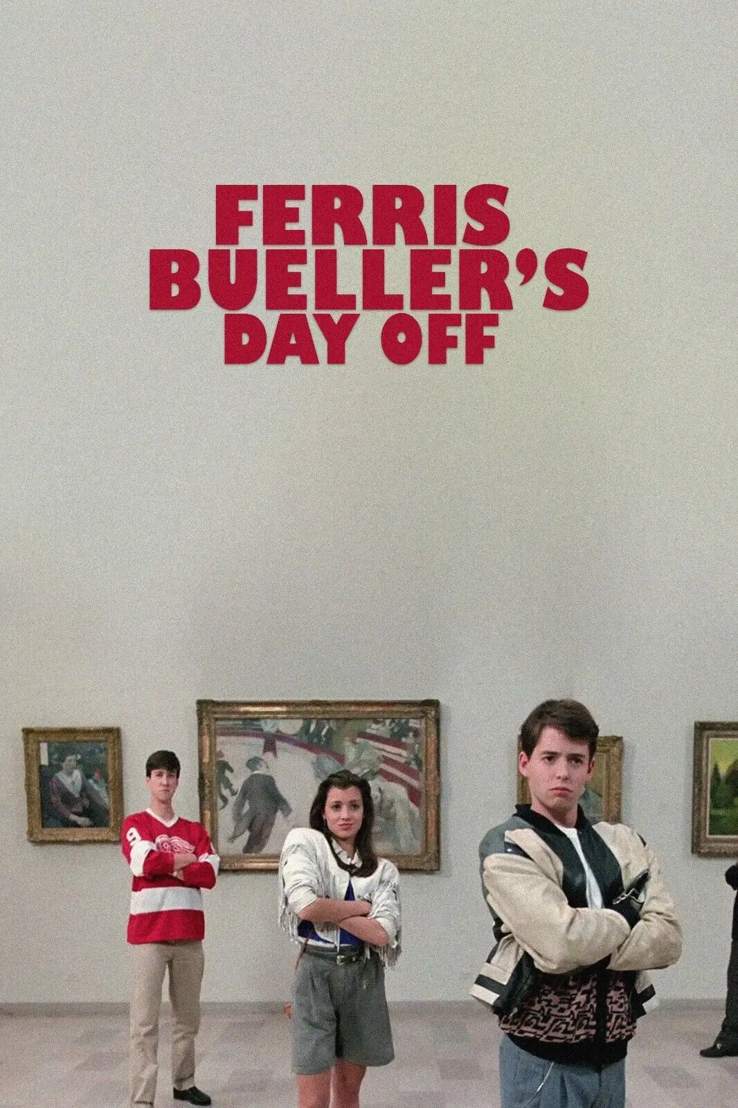 1986 г., художественный шелковый постер Ferris Buellers Day Off, для декора гостиной, домашняя Настенная картина
