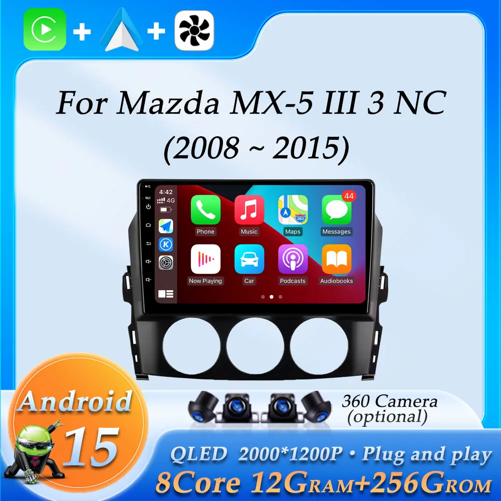 ΠΠ²ΡΠΎΠΌΠΎΠ±ΠΈΠ»ΡΠ½ΡΠΉ ΡΠ°Π΄ΠΈΠΎΠΏΡΠΈΠ΅ΠΌΠ½ΠΈΠΊ, Π²ΠΈΠ΄Π΅ΠΎ-ΠΌΡΠ»ΡΡΠΈΠΌΠ΅Π΄ΠΈΠΉΠ½ΡΠΉ ΠΏΠ»Π΅Π΅Ρ Π΄Π»Ρ Mazda MX-5 III 3 NC 2008-2015 ΠΠ΅ΡΠΏΡΠΎΠ²ΠΎΠ΄Π½ΠΎΠΉ CarPlay DSP Π‘ΡΠ΅ΡΠ΅ΠΎ GPS-Π½Π°Π²ΠΈΠ³Π°ΡΠΈΡ Π‘ΠΏΠ»ΠΈΡ-ΡΠΊΡΠ°Π½ BT ΠΠ²ΡΠΎΠΌΠΎΠ±ΠΈΠ»ΡΠ½ΡΠΉ ΡΠ°Π΄ΠΈΠΎΠΏΡΠΈΠ΅ΠΌΠ½ΠΈΠΊ, Π²ΠΈΠ΄Π΅ΠΎ-ΠΌΡΠ»ΡΡΠΈΠΌΠ΅Π΄ΠΈΠΉΠ½ΡΠΉ ΠΏΠ»Π΅Π΅Ρ Π΄Π»Ρ Mazda MX-5 III 3 NC 2008-2015 ΠΠ΅ΡΠΏΡΠΎΠ²ΠΎΠ΄Π½ΠΎΠΉ CarPlay DSP Π‘ΡΠ΅ΡΠ΅ΠΎ GPS-Π½Π°Π²ΠΈΠ³Π°ΡΠΈΡ Π‘ΠΏΠ»ΠΈΡ-ΡΠΊΡΠ°Π½ BT