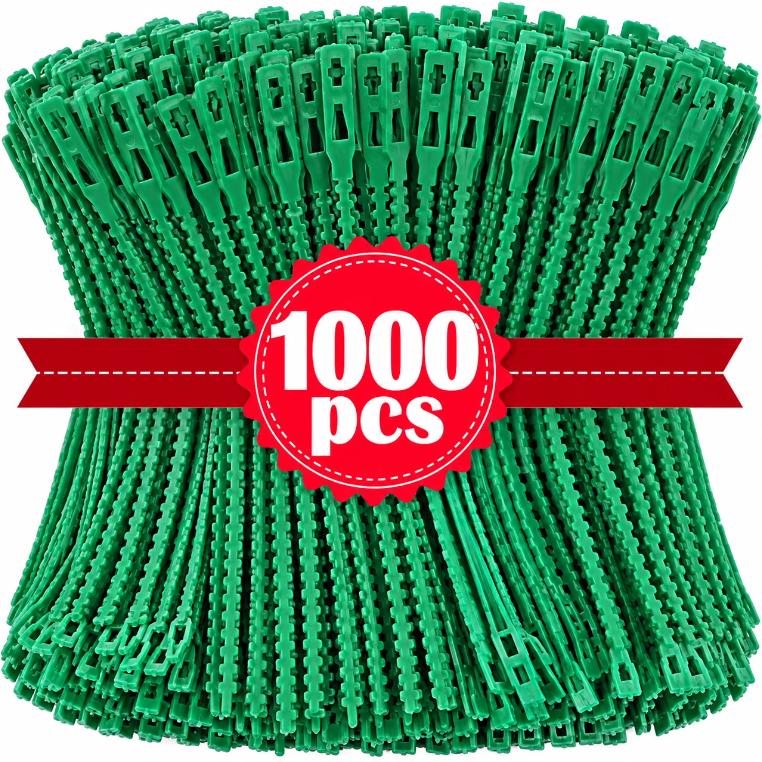 10-1000PCS Garden Cable Ties Plant Vine Tree Shrubs Support Fastener Locking Nylon Adjustable Zipper Cables Ties Organizer Tools