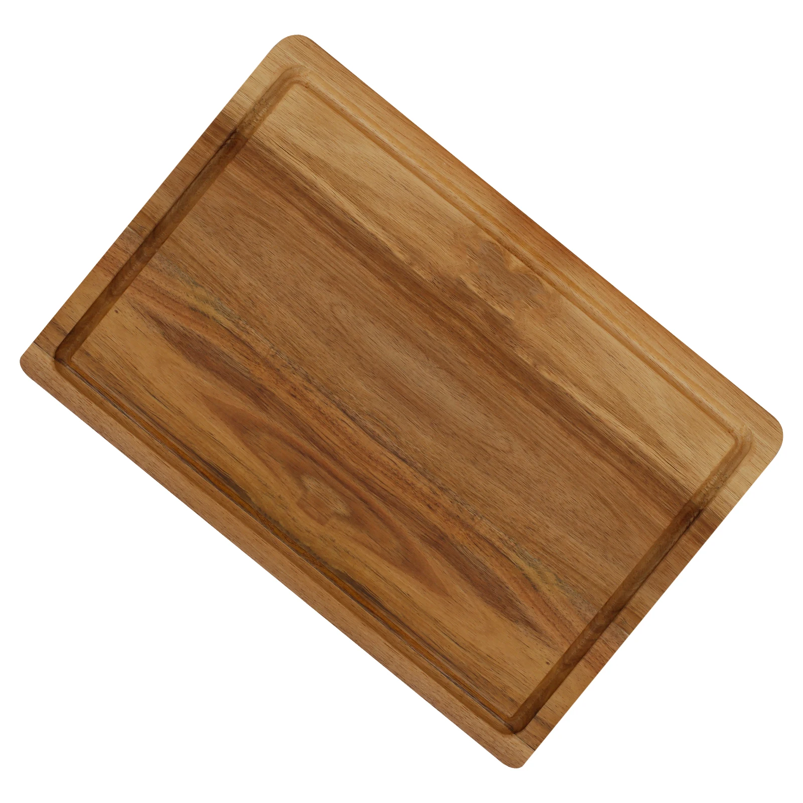 

Cutting Board Wood Square Cutting Board Sink Design Spill Proof Chopping Board Slip Free Chopping Board Easy to Clean Portable