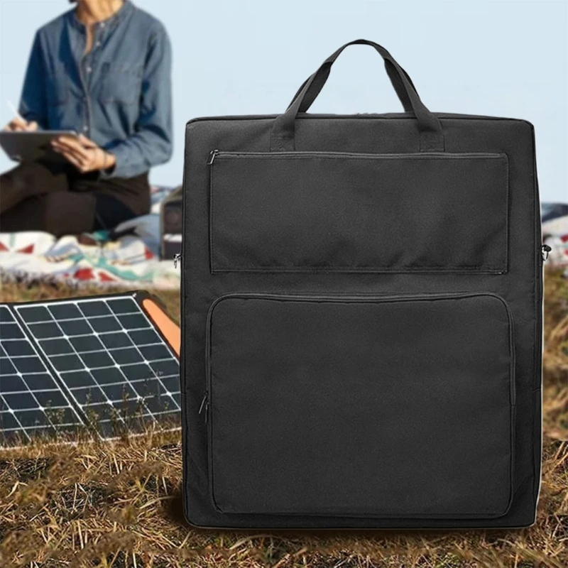 

Waterproof Solar plate Storage Case Bag For 100W & 200W Enduring Holds 2 Panels 37JD