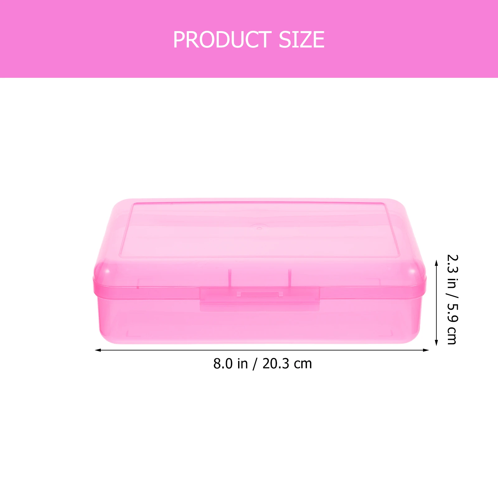 

Plastic Stationery Storage Box Large Capacity Pencil Case Yellow Color Desk ganizer Pen Holder School Supplies