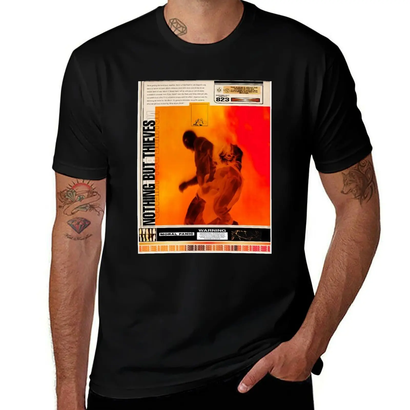 Moral Panic fanart T-Shirt Casual Daily Graphic Tee