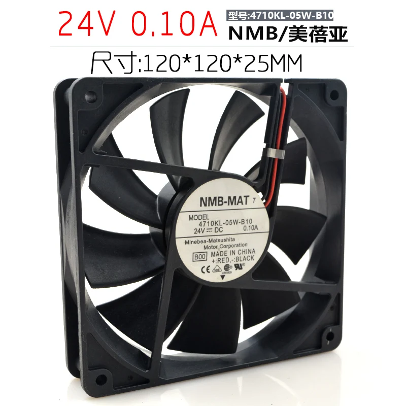 

MAT7 4710 kl - B10 12025-05 w 12 cm 24 v 0.10 A frequency converter cooling fan