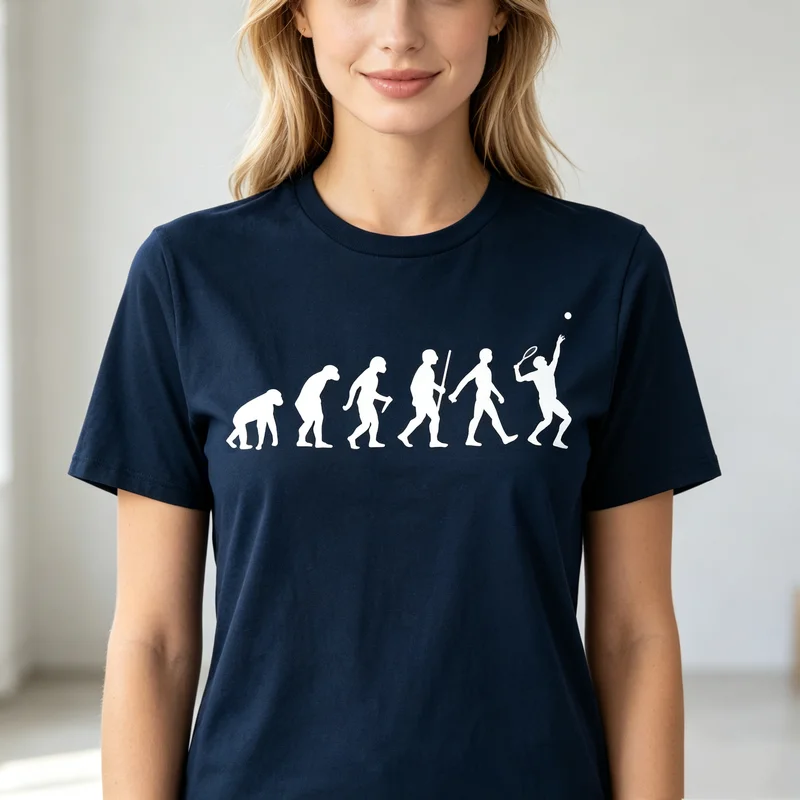 Camiseta Gráfica Tennis Evolut - Women Fashion Evolution avaliação e preço