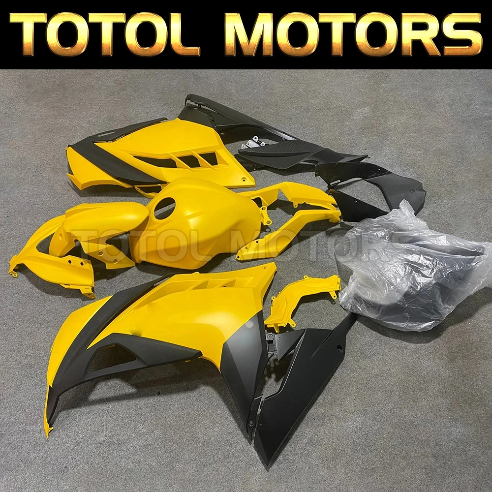 Motorcycle Fairings Kit Fit BodyWork FOR NINJA 300 2013 2014 2015 2016 2017 2018 EX300 Matte Yellow Black