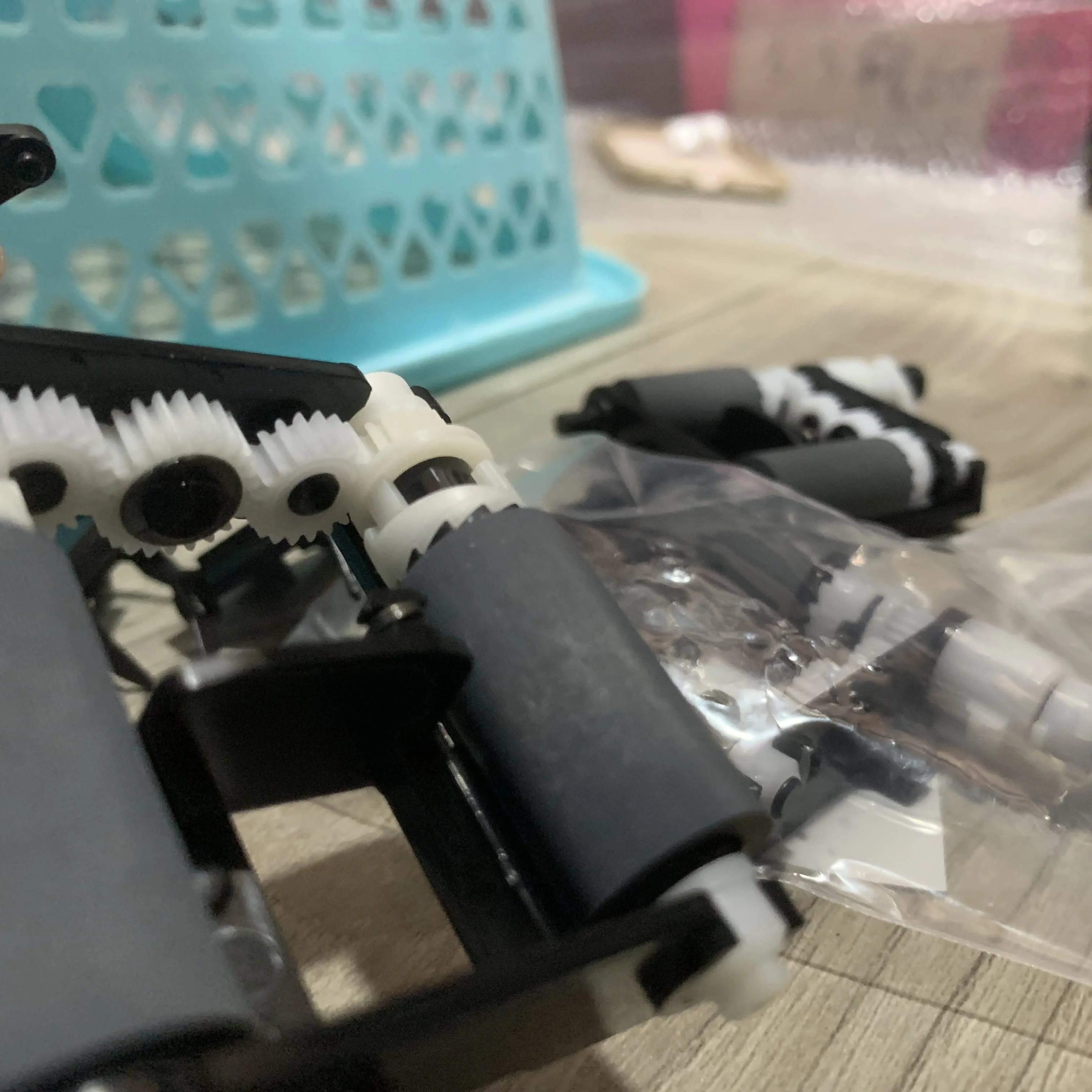 

10SET JC93-00525A JC93-00522A Pickup Feed Roller Separation Pad for Samsung ML2160 ML2164 ML2165 SCX3405 M2020 M2021 M2022 M2070