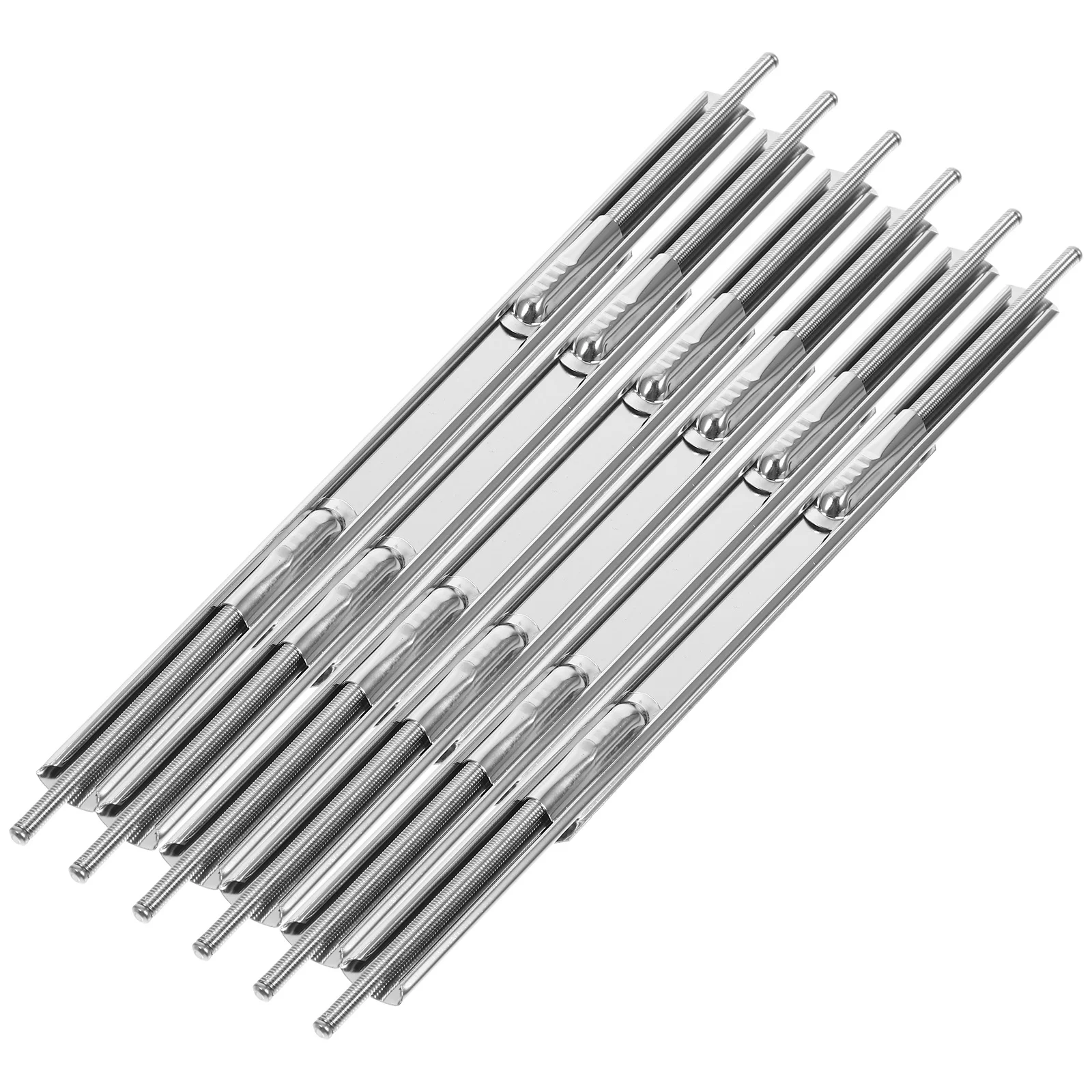 

6pcs Snake Clamp Metal Binder Rings For Loose Leaf Planner Notebook Binding Tools Hole Binder Inserts Scrapbook Binders