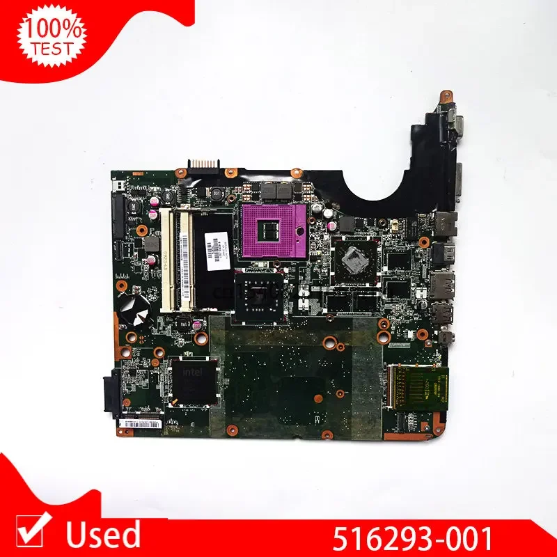 Used 516293-001 Laptop Motherboard DAUT3DMB8D0 PM45 HD4650 1GB For HP Pavilion DV7 DV7-2000 Main Board