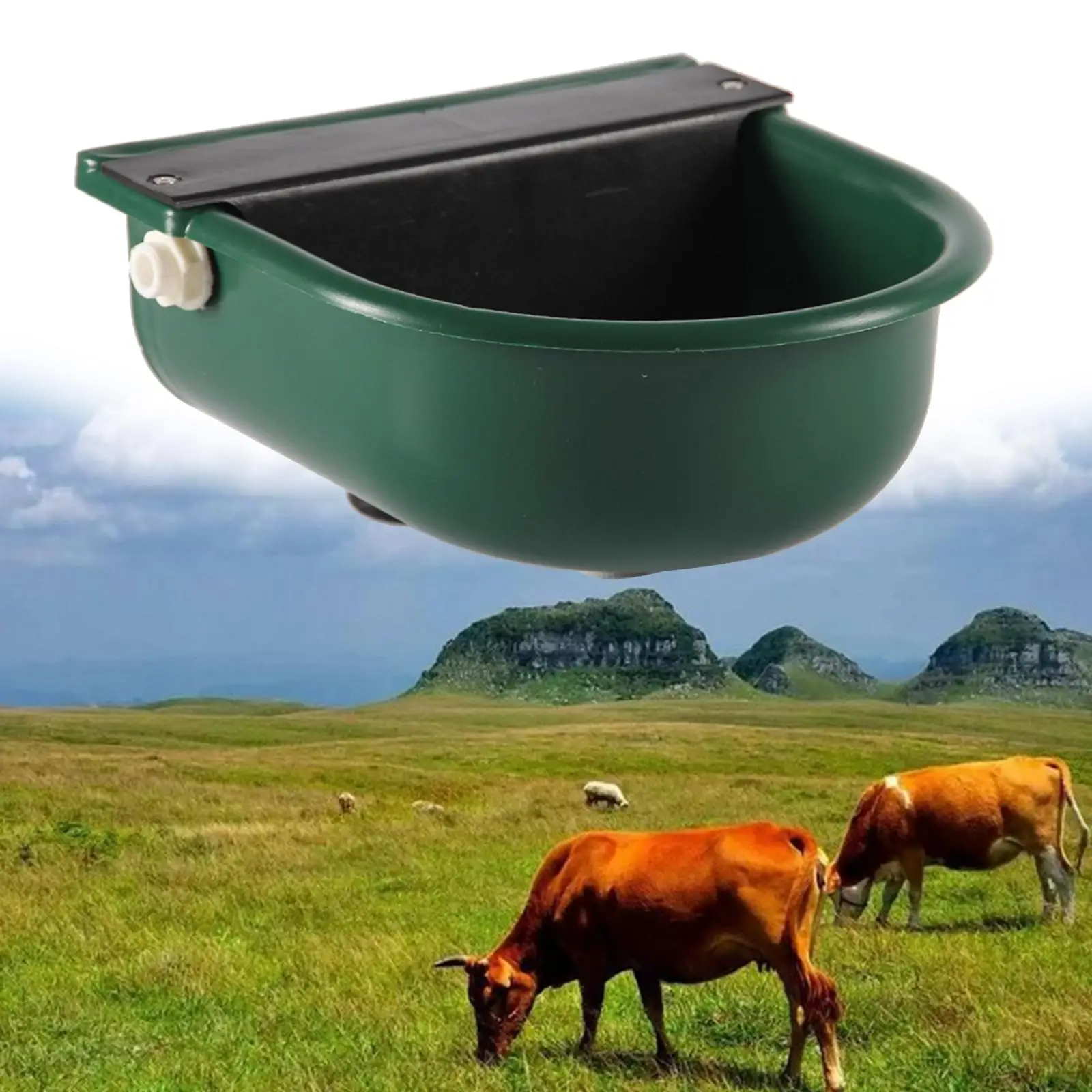 Automatic Water Trough Bowl Cattle Goat Water Drinker Bowl for Cow Horse Farm Animal Livestock Poultry Feeding Equipment