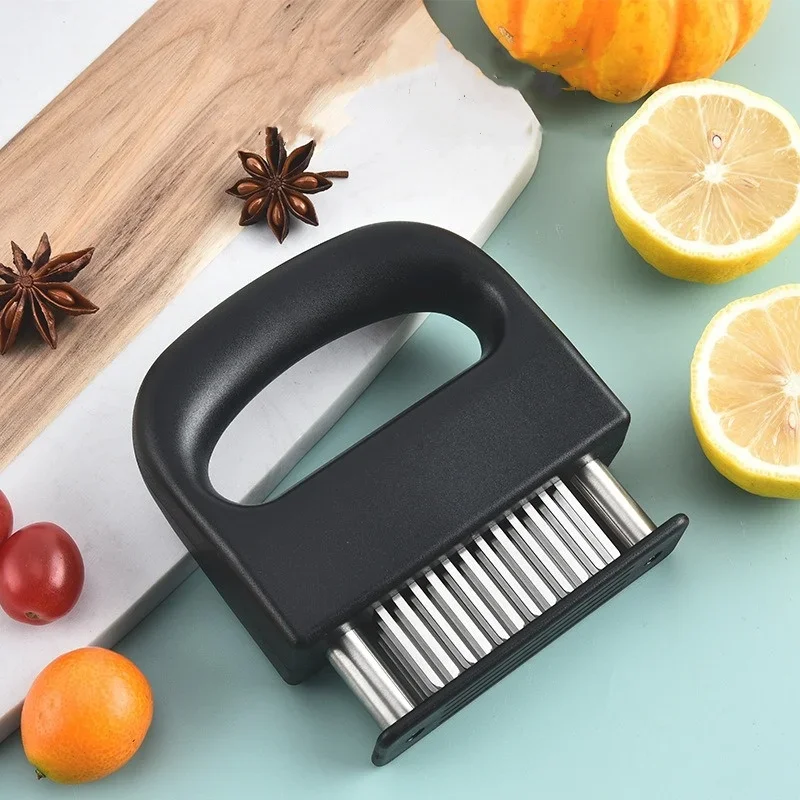 Meat Tenderizer with 48 Stainless Steel Blades Ultra Sharp Needle Tenderizer for Tenderizing Steak Beef Kitchen Gadgets Accessor