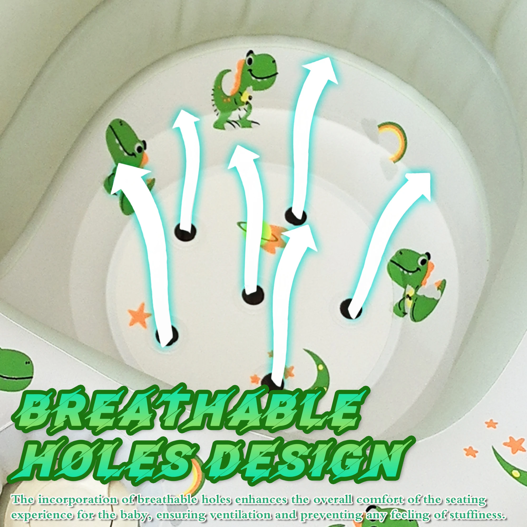 مقعد أطفال جديد قابل للنفخ لعام 2025 مع حاوية كاملة، كرسي أطفال مريح من مادة PVC للجلوس، أريكة جلوس مدمجة بمضخة هواء #4