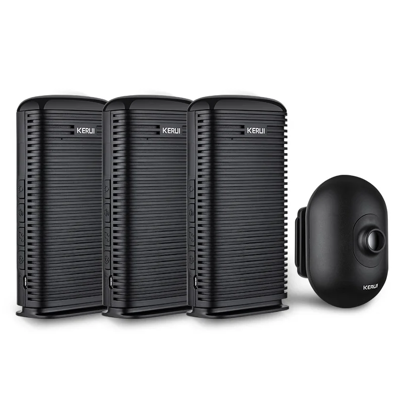 KERUI DW9 Garage Alarm Draadloze oprit Welkom Inbraakalarm Waterdichte Outdoor PIR Bewegingssensor Detector Beveiliging