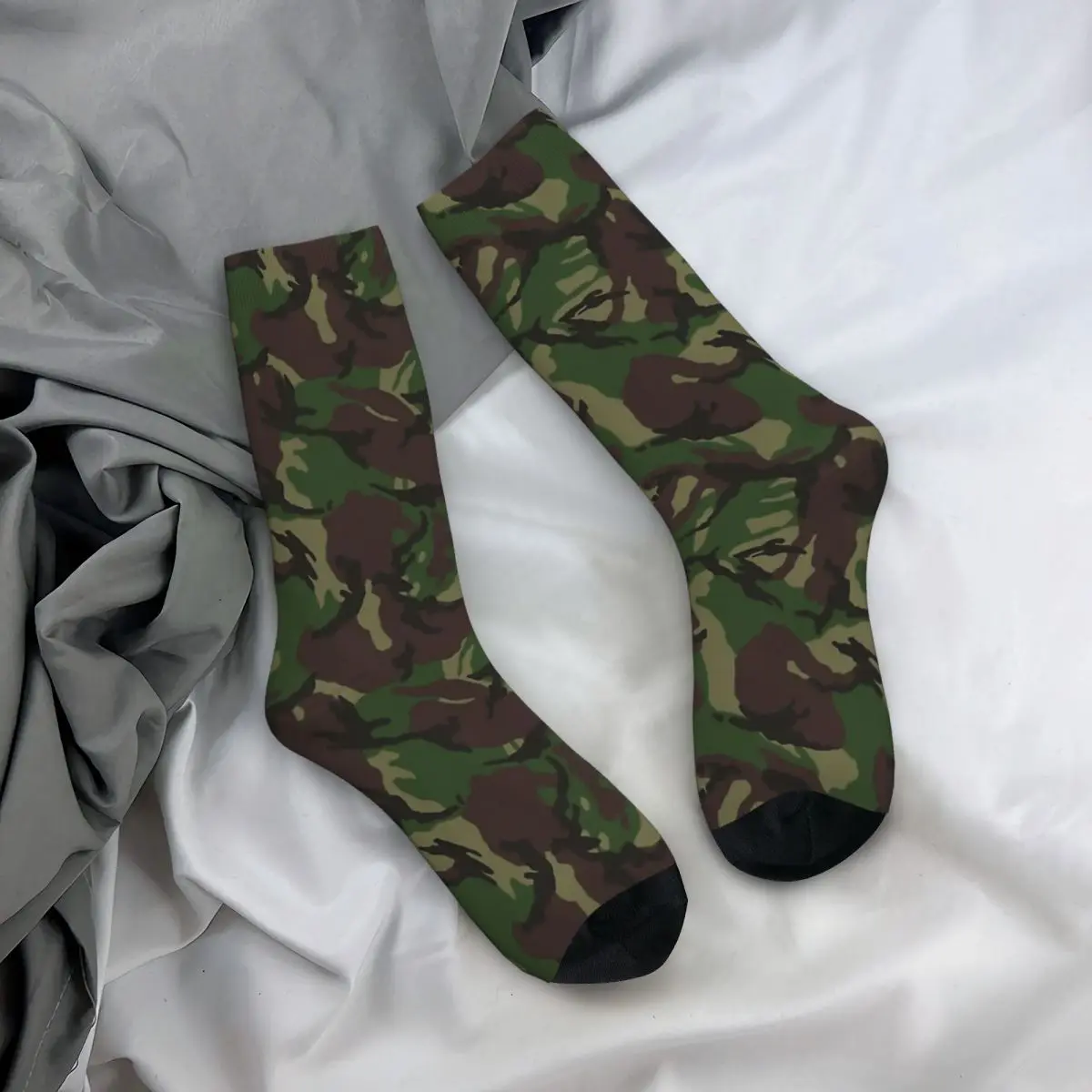 Happy Funny calzini da uomo British DPM Vintage Harajuku Camo Army Hip Hop novità Seamless Crew Crazy Sock Gift Pattern stampato