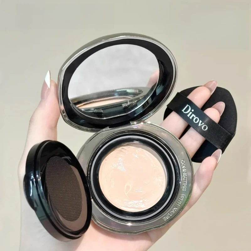 DIROVO Foundation BB Cream High Concealer Moisturizing Creamy Gloss Luster Lasting Brighten Light Face Makeup