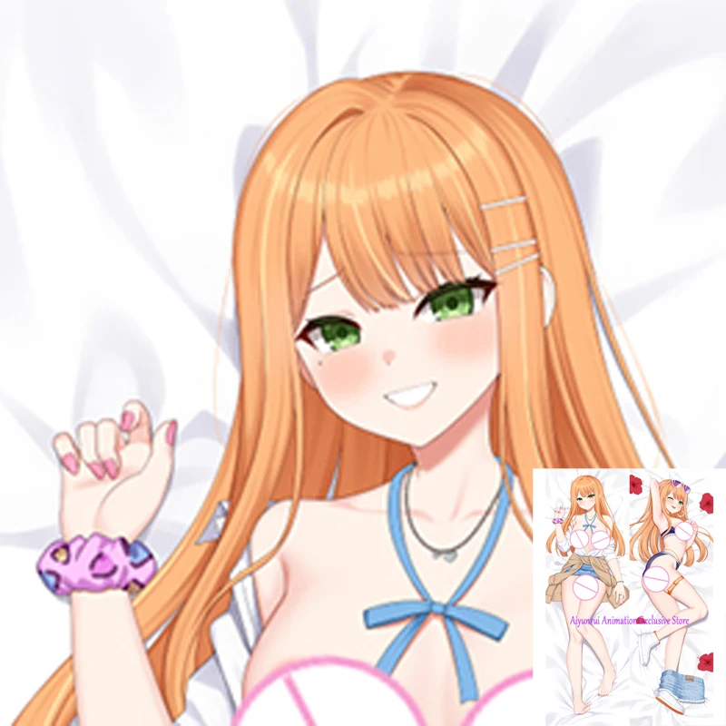 

Anime Dakimakura Pillow Case Sumika Shiun Sexy and Busty Beautiful Girl Double-Sided Halloween