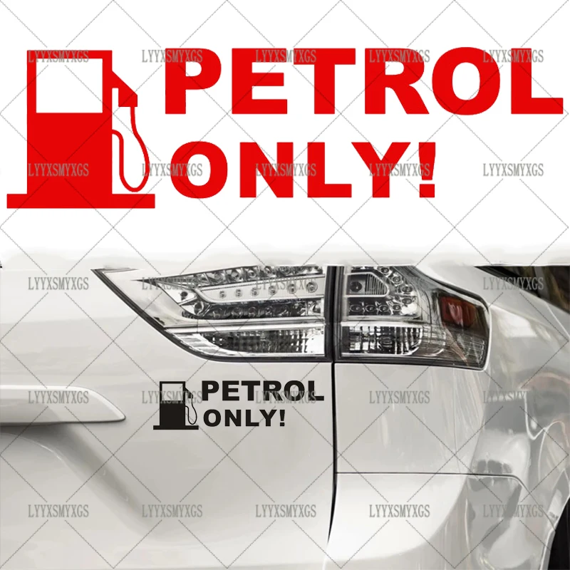 

Self-Adhesive Custom PETROL ONLY Car Stickers Waterproof Sunscreen Vinyl Decal PVC wholesale Car Accessories