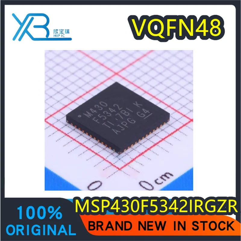 

(3/50 pieces) MSP430F5342IRGZR MSP430F5342 VQFN48 Brand new genuine low power microprocessor chip Fast delivery