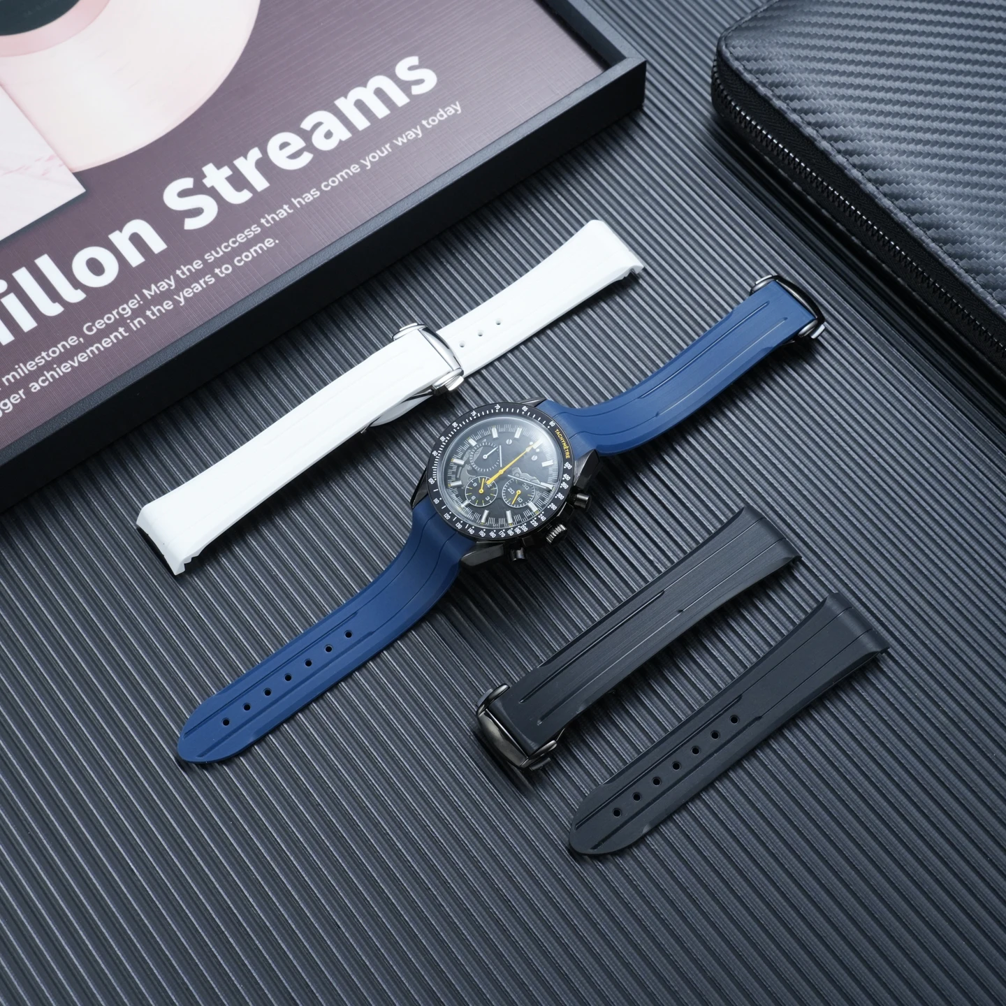 Curved End Silicone Rubber Wat - đánh giá và giá Omega Watch Speedmaster