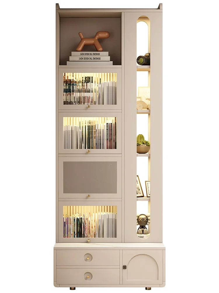 PQF Balcony Ark Bookshelf Bedroom Bedside Dresser Windows and Cabinets Storage Cabinet