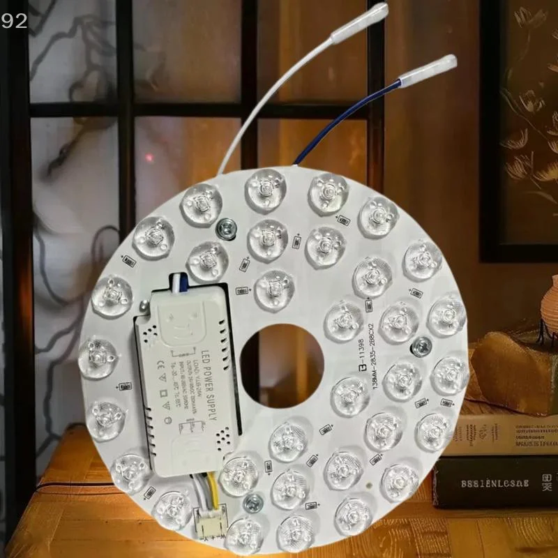 ชุดแหล่งกำเนิดแสง LED ประหยัดพลังงานพร้อมแผงแม่เหล็กแบบถอดเปลี่ยนได้ 15/24W รูปทรงกลม