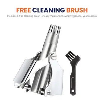Ear and Nose Hair Trimmer Clipper Painless Hair Trimmer for Men Women Manual Trimmer with Waterproof Hand wash Easy Cleansing - Image 5