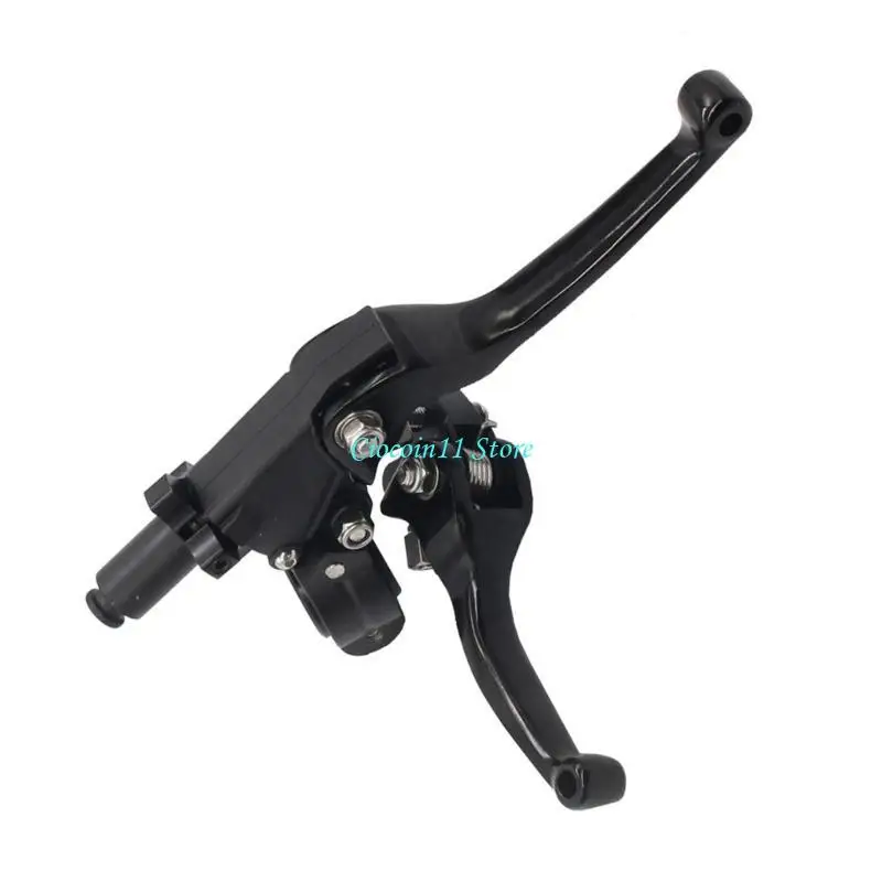 Y1UB Handlebar Lever for Motocross Dirt Pit Bike ATV Mini Bike Aluminum Folding Lever