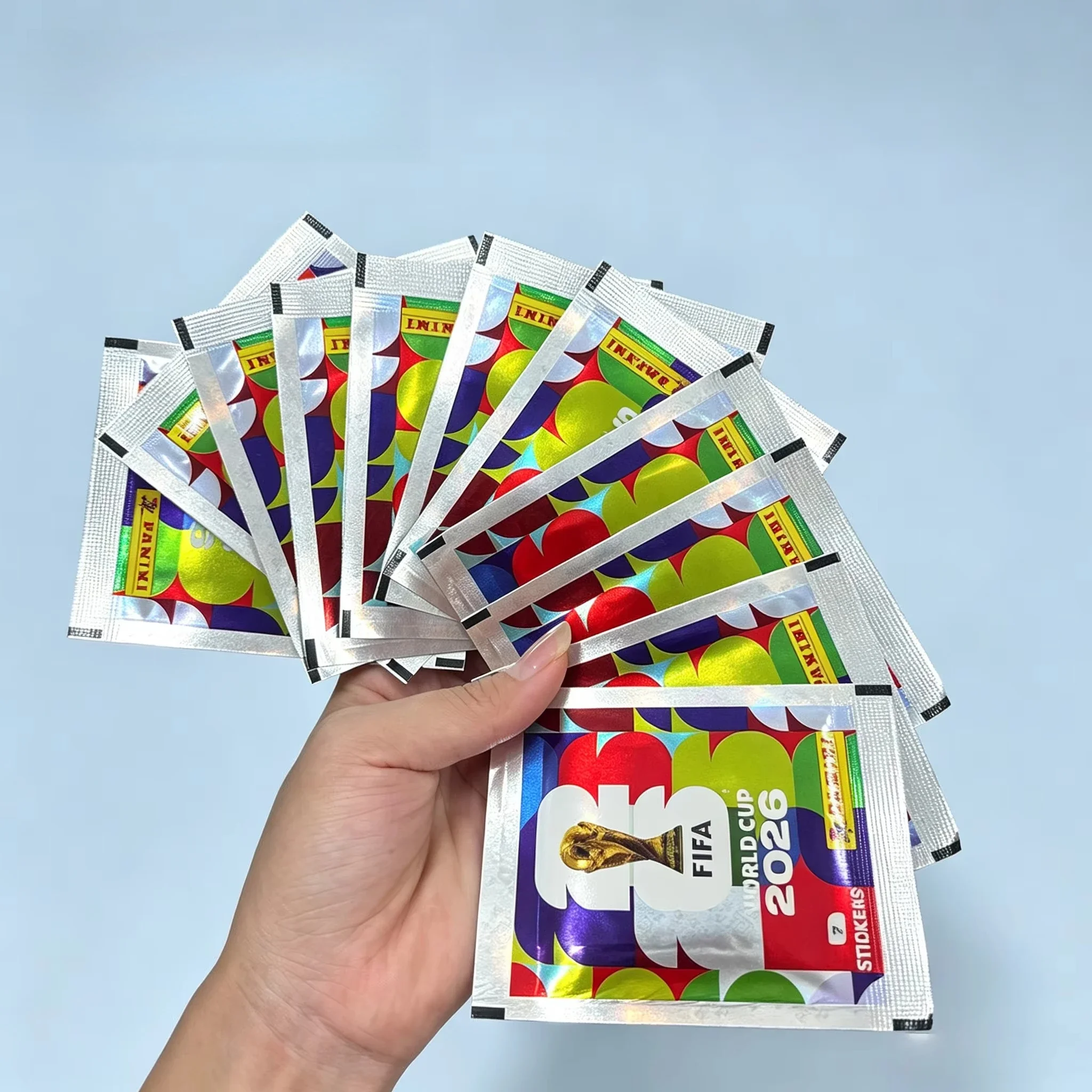 2026 Panini Official Fifa World Cup 2026 Stickers Collection Box Full Sealed Packets Football Collectible Cards Wholesale