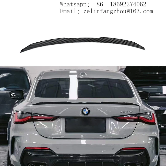 

Pro-Style 3K Twill All-Dry Carbon Fiber Rear Spoiler Universal Rear Spoilers For BMW 4 Series 430i 440i G22