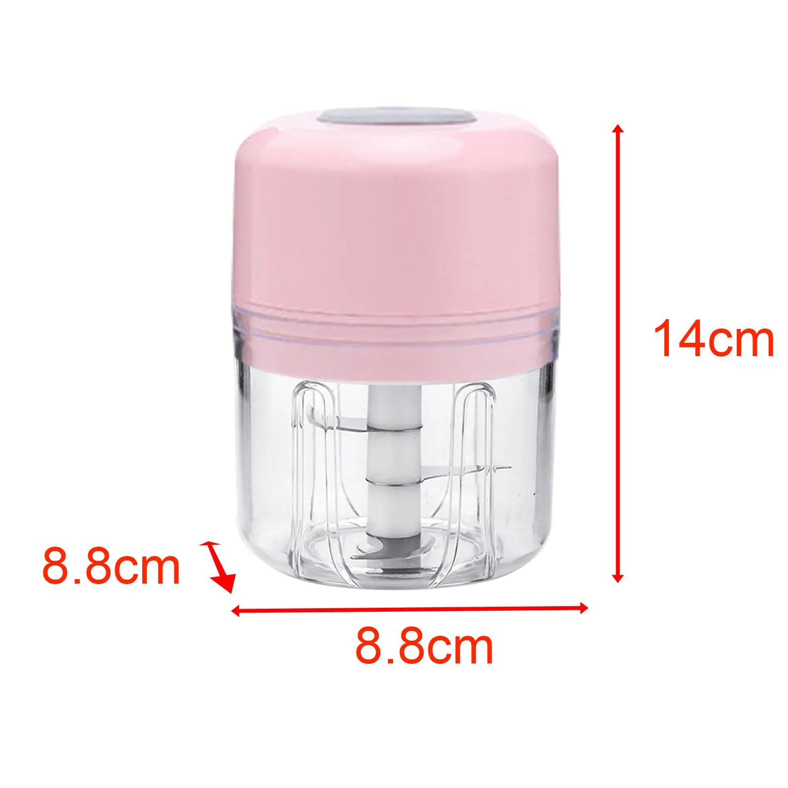 무선 전기 미니 마늘 다지기, 제빙기, 푸드 프로세서, 스노우 콘 메이커, 양파 견과류 고추 얼음 조미료