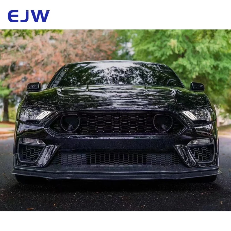 High Quality Body Kits Plastic 1 Mach Front Bumper Car Bumpers For Ford Mustang 2018 - 2020