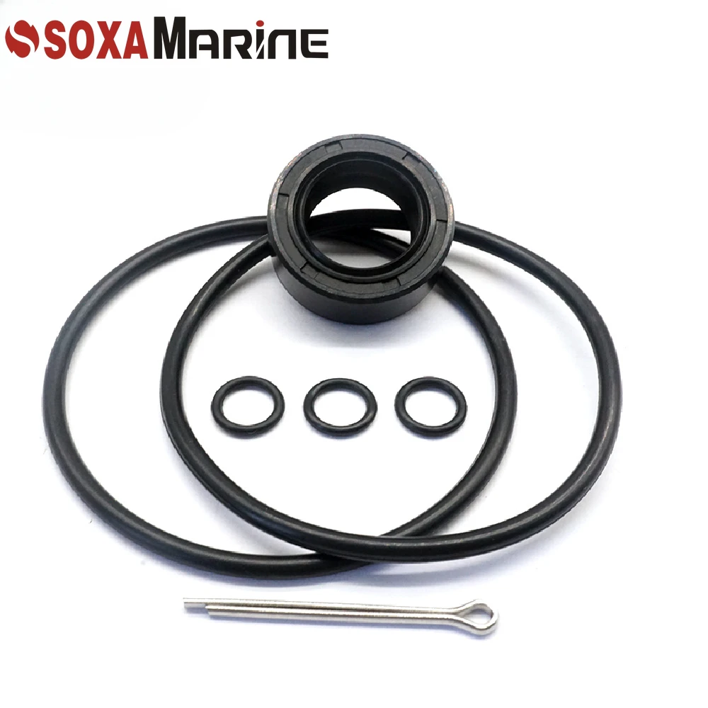 Lower Unit Gearbox Oil Seal Kit for Honda BF8 BF10 BF15 BF20 Outboard 91351-ZV4-003 91252-ZW9-003 91251-935-004 image 5