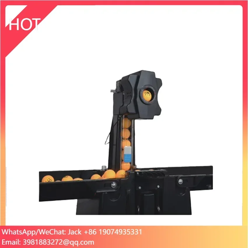 

Automatic Table tennis training robot machine with collection nets and balls
