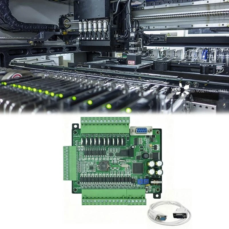 DC24V PLC Controller Board With Output 14 Inputs 10 Transistors Industrial Use