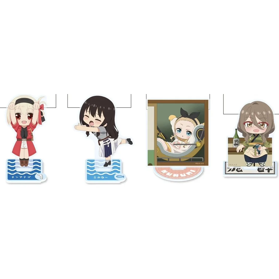 Game Kurumi Chisato Nishikigi Mizuki Nakahara Takina Inoue Acrylic Stand Doll Anime Mini Figure Model Plate Cosplay Toy Gift