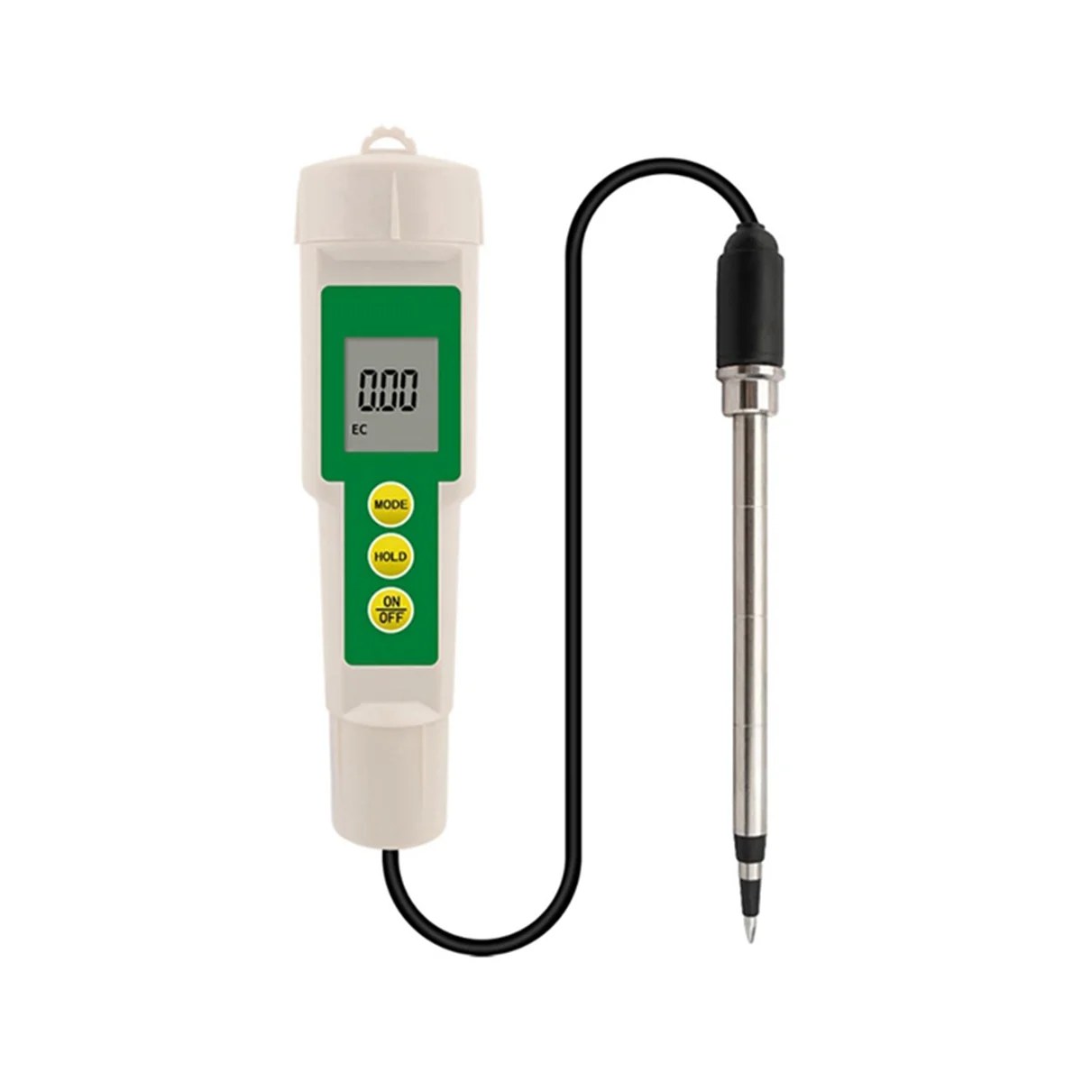 EC-3185 Soil Meter 3 in 1EC/TDS/CF Soil Tester Digital Garden Plant Soil Temperature Conductivity Tester with Probe