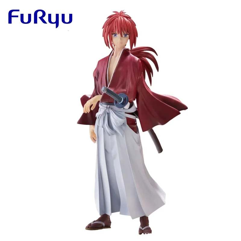 

Original HIMURA KENSHIN FuRyu Trio-Try-iT Figure Genuine Action Figure PVC Collectible Model Dolls Statuette Ornament Gifts