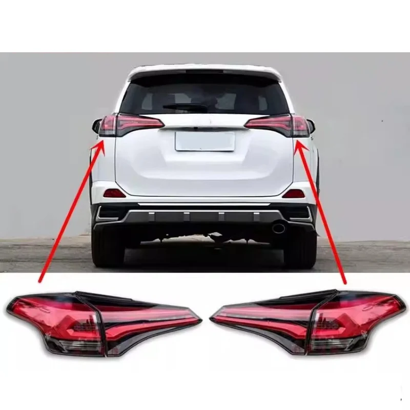 

Задний фонарь для Toyota rav4 2016-2019, указатель поворота, задний стоп-сигнал, автомобильные аксессуары