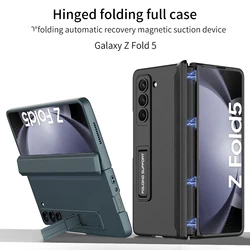 GKK Original Case for Samsung Galaxy Z Fold 7 Fold 6 5 5G Case Magnetic Hinge Armor Shockproof Matte Hard PC Cover for Z Fold 5