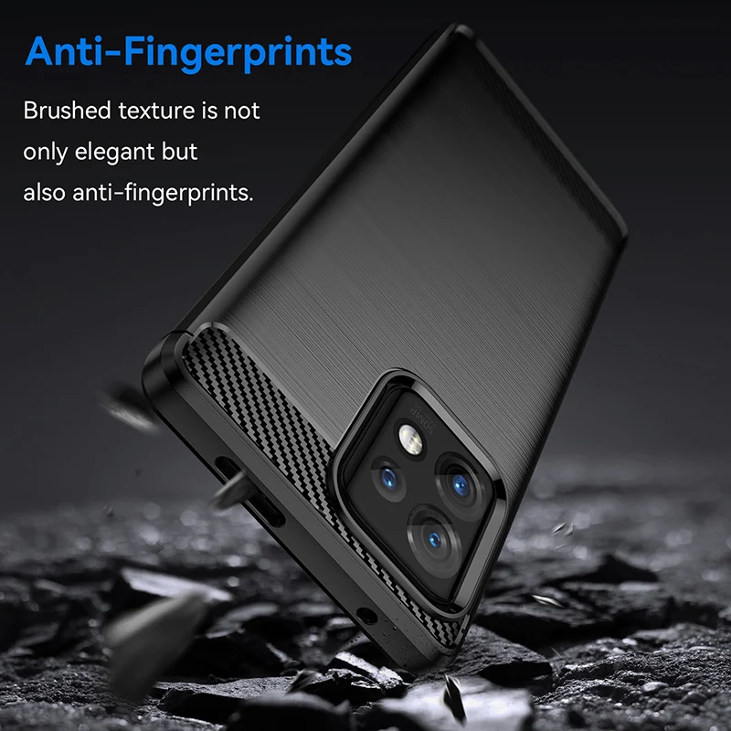 Armor Shockproof Phone Cases For Motorola Moto Edge 30 40 50 Pro S30 X X30 X40 X50 Ultra Solid Color Cover Soft Protective Shell