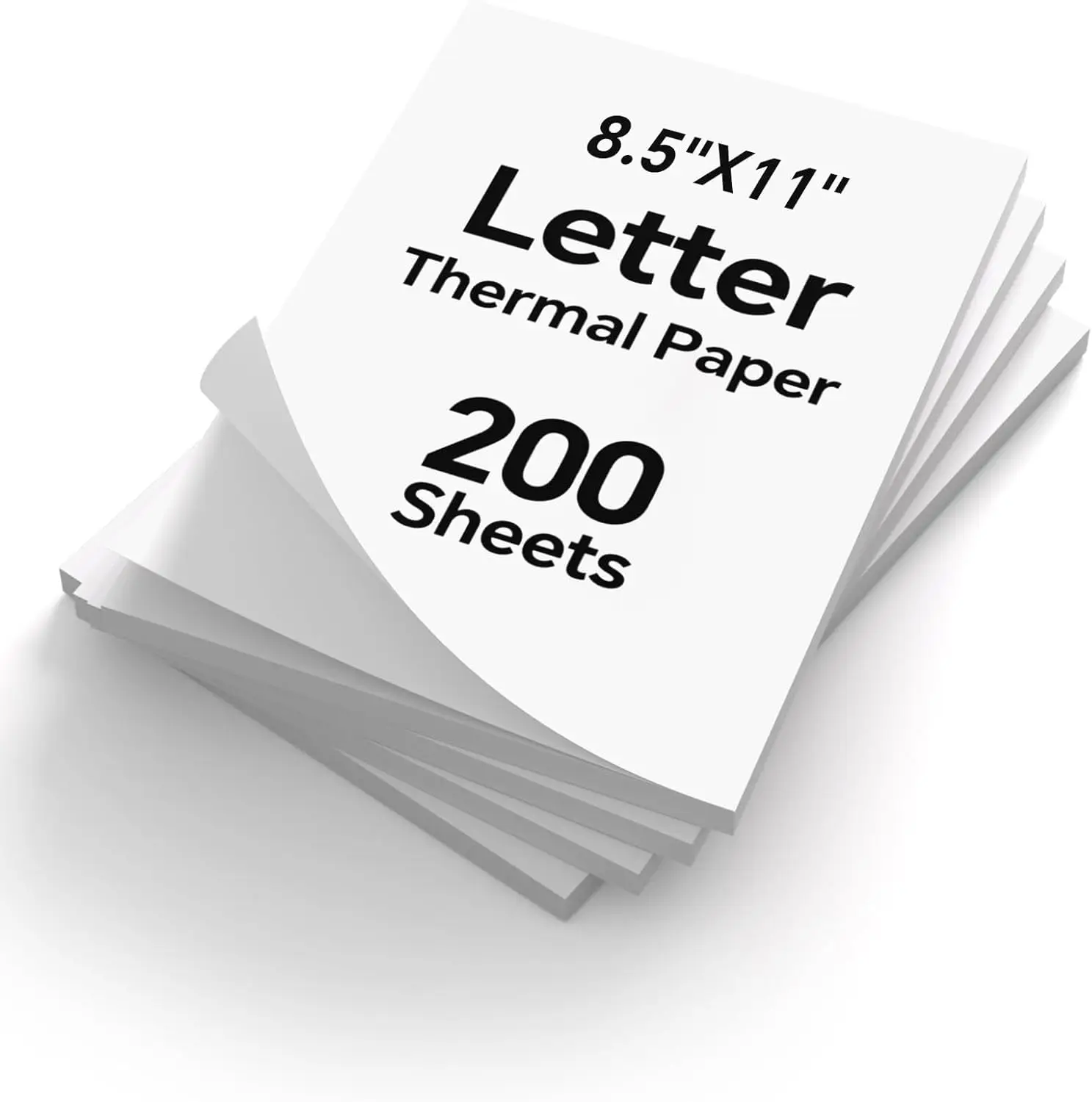 

Термобумага 8,5 x 11 дюймов, 200 листов, формат US Letter, для портативных принтеров, совместима с M08F/A40/MT610/MT888